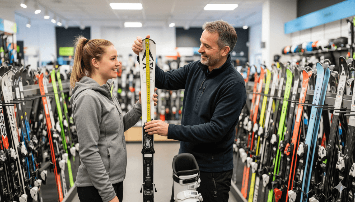 Cómo elegir la talla de esquís adecuada